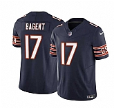 Men & Women & Youth Chicago Bears #17 Tyson Bagent Navy 2023 F.U.S.E. Vapor Untouchable Limited Football Stitched Jersey,baseball caps,new era cap wholesale,wholesale hats